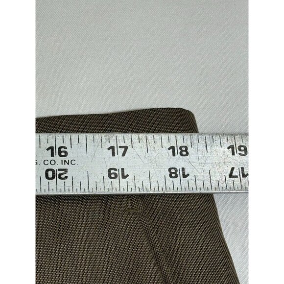 Perry Ellis Travel Luxe Classic Fit Pants Mens 36x32 FolioFlex Rock Taupe - Picture 9 of 11